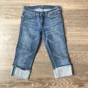 7 For All Mankind Mia Cropped Jeans